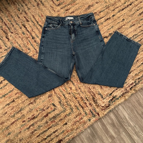 Zara straight leg jeans size 6 - Picture 1 of 6